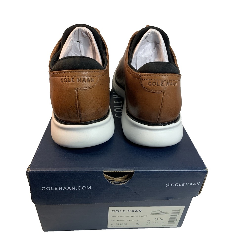 NWB‎ Cole Haan 2 ZeroGrand LSR Wing Shoes Men's 8.5 M - Picture 4 of 12